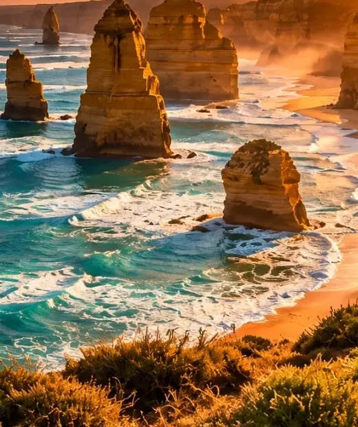 Great Ocean Road coastline on a private tour