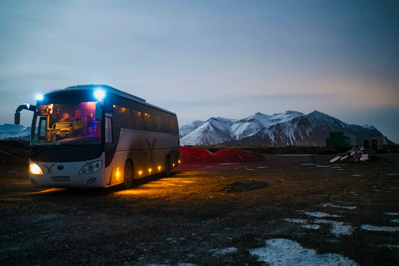 Private coach ready for a group tour in Victoria
