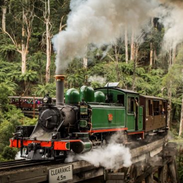 puffing billy steam train